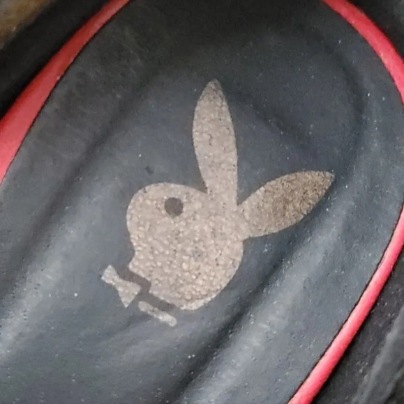 Vintage Playboy Red Stiletto High Heels 5 uk 38 eu - Picture 8 of 10